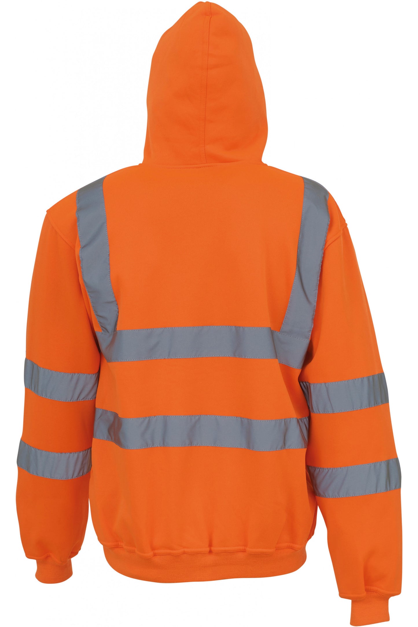 High Vis Reflective Safety Fleece Hoodie