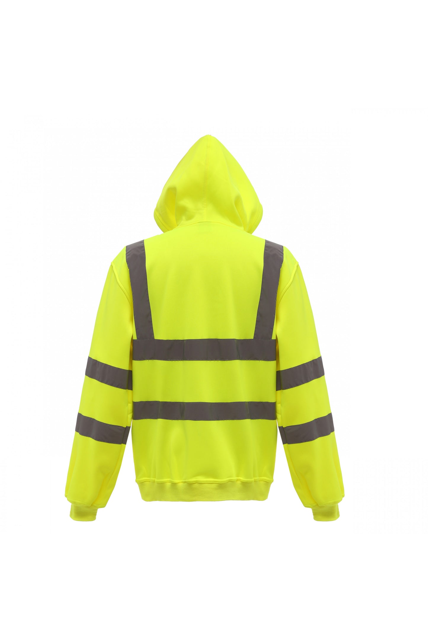High Vis Reflective Safety Fleece Hoodie