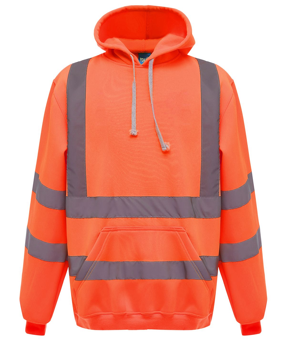 High Vis Reflective Safety Fleece Hoodie